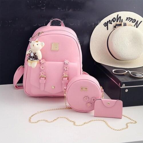 Emarald Women's Pink Backpacks