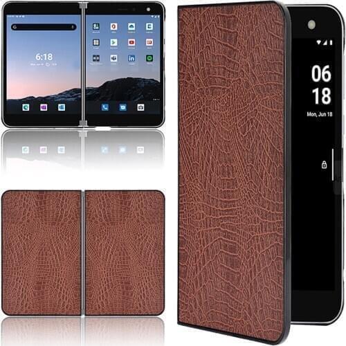 Leather Protective Phone Case for Microsoft Surface Duo Folding Shell Protective Case Shockproof Cover Sleeve Accessories