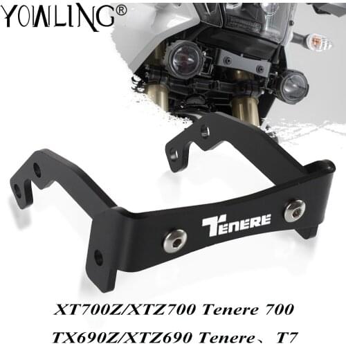For Yamaha T7 TX690Z XTZ690 XTZ700 XT700Z Tenere 700 Rally 2019 2020 2021 Motorcycle Auxiliary Driving Light Fog Lamp Brackets