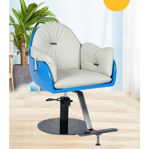 Online celebrity hairdressing chair high-end minimalist barber shop hair salon special cutting and dyeing chair can lift chair f