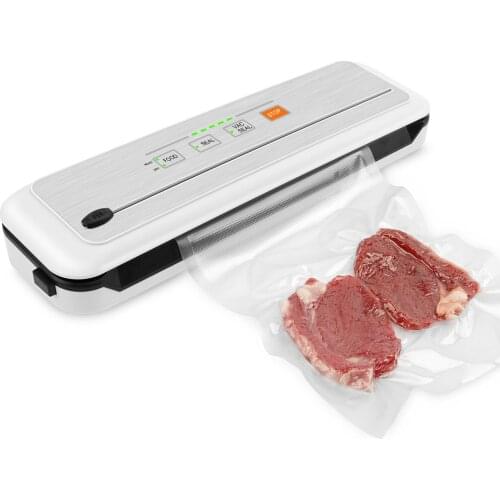 Food Vacuum Sealer Machine Touch Screen One Key Operation Strong Suction Preservation Vacuum Lock Fresh Moisture Mildew Proof