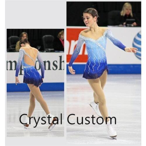 Girls Figure Skating Dress New Brand Ice Skating Dresses Custom-made For Competition DR4833