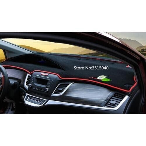 Brand New Car Dashboard Dash Dark Mat Dash Mat Sun Cover Pad Polyester For Honda JADE 2017 Car Styling Accessories