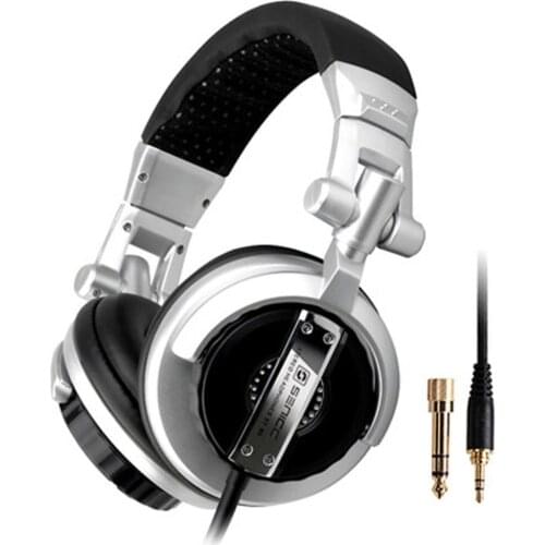 ST-80 Professional DJ Studio Monitor Headset Wired Gaming Stereo Portable Headset with 3.5mm Laptop Computer