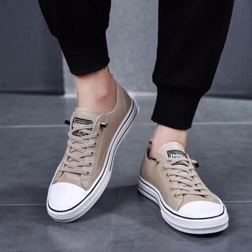 Outdoor Comfortable fashion casual male shoes men high-top sneakers for men adult Men Loafers Leather Shoes 2019 New T3-03