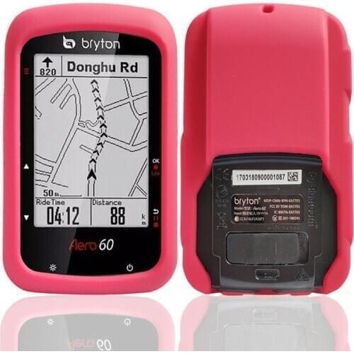 Generic Bike Gel Skin Case & Screen Protector Cover for Bryton Aero 60 GPS Computer Case for aero60