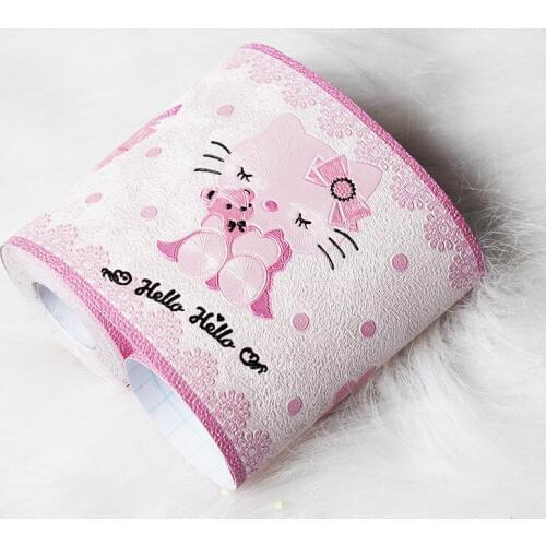 Waterproof waist line self-adhesive ground foot line bathroom waist wall stickers kitchen living room bathroom tile kick