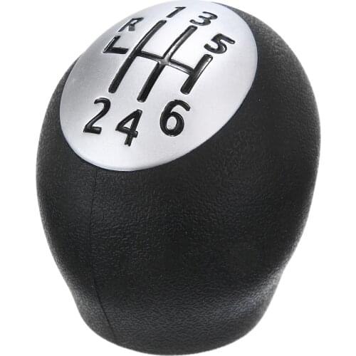1pcs 6 Speed Car Gear Shift Knob Manual Car Styling Gear Shift Knob Lever Car Accessories For Nissan For Opel For Vauxhall