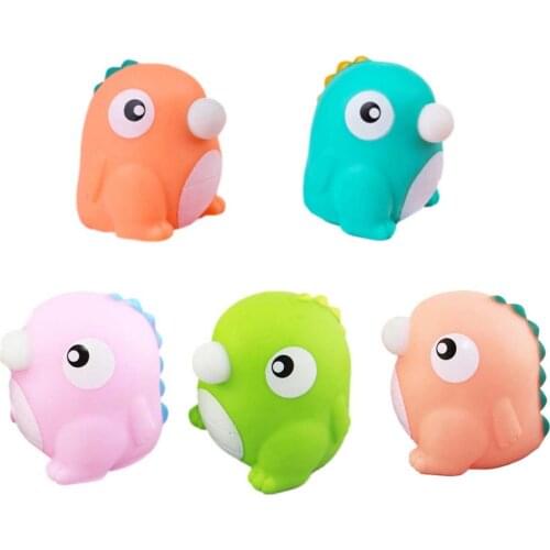 1PC Dinosaur Bubble Toy Lovely Appearance Squeeze Sensory Toy Hand Antistress Toys For Adult And Kids Color Random