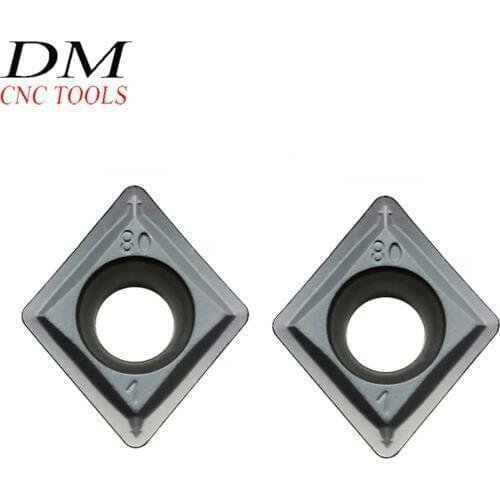 10pcs CCMT060204-SM IC907/CCMT060208-SM IC907/CCMT09T304-SM IC907/CCMT09T308-SM IC907 lathe machine tool Turning accessories