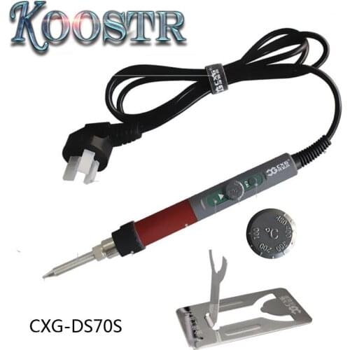 High quality CXG-DT70S Adjustable temperature Electric Soldering station Electric soldering iron Comes with sleep function
