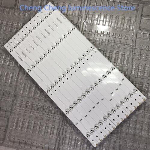 33Pieces/lot for LED Strip Hisense SVH500A24_5LED_Rev07_150304 HD500DF-B54/58 493MM 3V 100%NEW