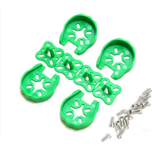 DIY 4Set ZMR250 Motor Cover Protection + Landing Skid For 22 Series 2204 2206 2208 Motor RC Multicopter