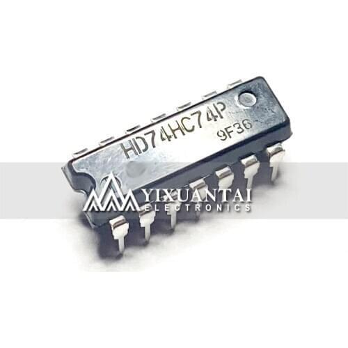 5pcs/lot HD74HC74P HD74HC74 74HC74 DIP14 100%NEW and ORIGINAL