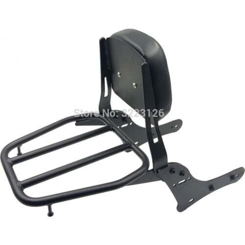 Motorcycle Accessories Backrest Luggage Rack Rear Passenger Seat Backrest For Kawasaki VN650 VN 650 Vulcan S 650 S650 2015-2020