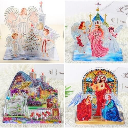 Diamond Painting House 5D DIY Diamond Embroidery Cross Stitch Child Birthdays Gifts Christmas Decor Shining Rhinestone Acrylic