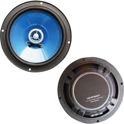 A pair 6.5 inch Car Coaxial Speaker Car Audio Music Speaker Auto Car Speakers Stereo for all cars 2 way 2x120W