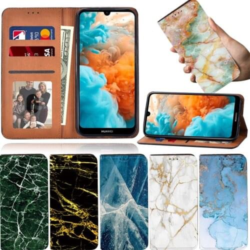 Flip Phone Case for Huawei Nova 5T/ Y5 2019/Y6 2019/Y6S/Y6 Pro 2019/Y9 Prime 2019 High Quality Pu Leather Stand Phone Case