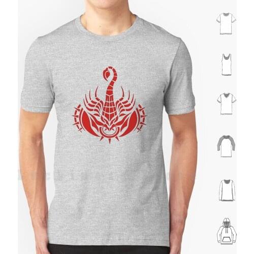 Zodiac Sign Scorpio Red T Shirt Big Size 100% Cotton Animal Aquarius Aries Astrological Bearer Birth Black Bull Cancer