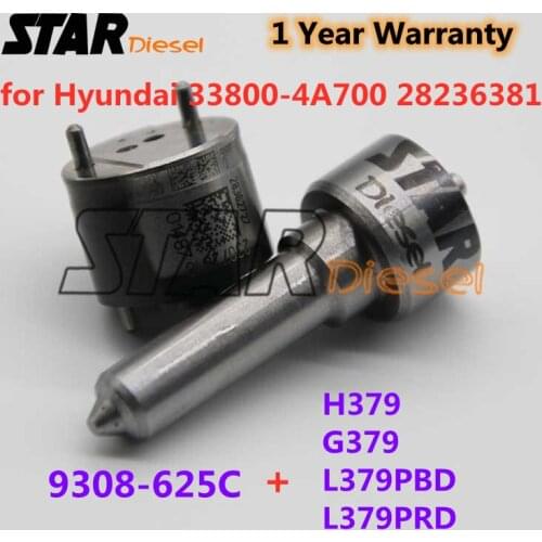 H379 G379 L379PBD L379PRD Injector Nozzle 9308-625C Control Valve 7135-576 Repair Kits For Hyundai 33800-4A700 28236381