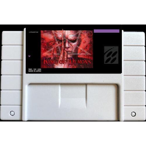 King of demons USA- NTSC version 46 pins Video games card NTSC version for Retro Video games Console