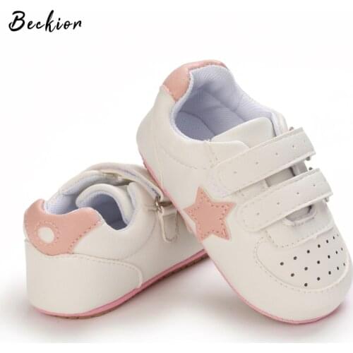 2021 Infant Toddler Baby Boy Girl Soft Sole Crib Shoes Sneaker Newborn Cute Kids First Toddler Spring&Autumn Baby Shoes