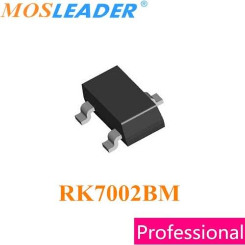 Mosleader RK7002BM T116 SOT23 3000PCS RK7002BMT116 60A 0.25A 2.5V Drive N-Channel MOSFET High quality