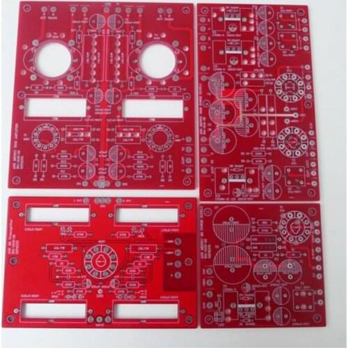 Latest DIY British original AUDIO NOTE MEI SHU AN300B single-ended combined post-level PCB board/4PCS/set