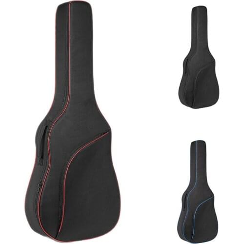 New 41/40 Inch Guitar Bag Double Straps Pad 8Mm Cotton Thickening Backpack Oxford Fabric Colorful Soft Guitar Case