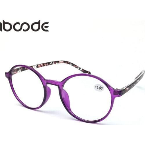 Iboode Reading Glasses Women Men Retro Ultralight Round Presbyopic Eyeglasses Unisex Eyewear Spectacle +1.0 1.5 2.0 2.5 3 3.5 4