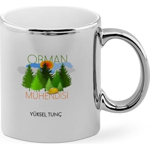 Personalized Professional Forest Engineer Chrome Mug Cup-1