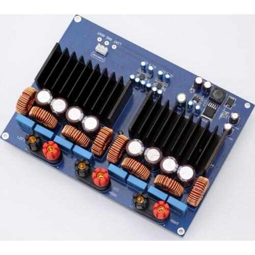 1200w TAS5630 + OPA1632DR 2.0 channel Class D Digital Amplifier board 330UF/100V*4