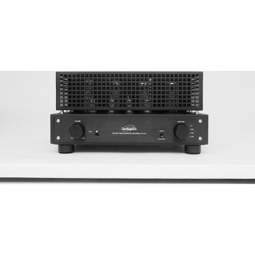 Latest 22W+22W Line Magnetic LM-218IA Tube Amplifier Integrated 845B*2 or 211*2 Single end Tube Amplifier 10Hz~50kHz(-1.5dB