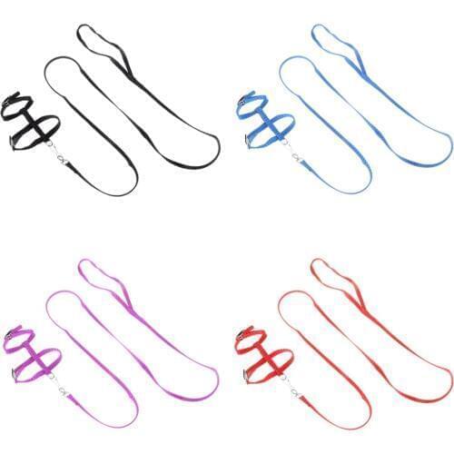 Adjustable Hedgehog Harness For Training Playing Traction Rope Cord For Hamster Rabbit Small Animal Pets Supplies C42