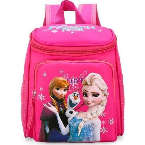 Disney Frozen Princess Elsa Cartoon Backpack For Baby Girls Children Kindergarten Schoolbag Cute Baby Small Backpack Boys bags