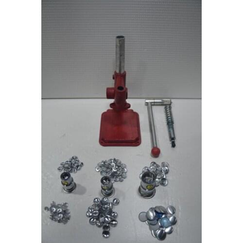 Fabric Covered Button Press Machine Handmade Fabric Self Cover Button Maker Machines Mold Tools 3 Molds 1500 pcs buttons