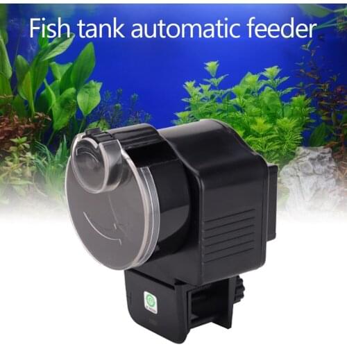 Smart Automatic Fish Tank Feeder Aquarium LCD Indicate Feeding Dispenser