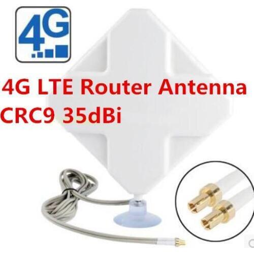 LTE 4G indoor wifi router patch stick antenna CRC9 35dBi
