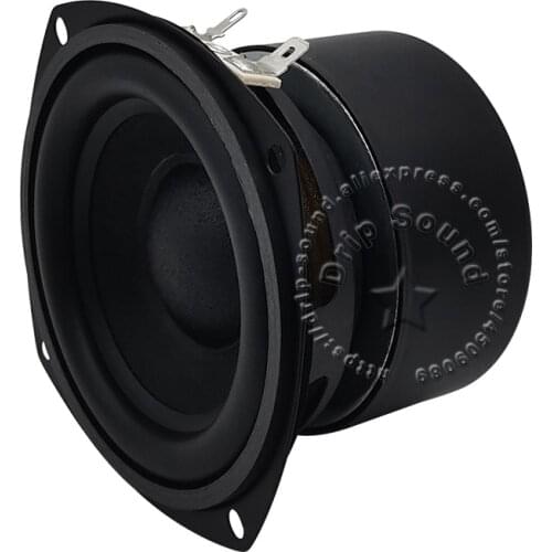 4" inch 4ohm 6ohm 8ohm 40W Hifi Audio Speaker Woofer Subwoofer Bass Horn Loudspeaker Trumpet DSCS-4-02B