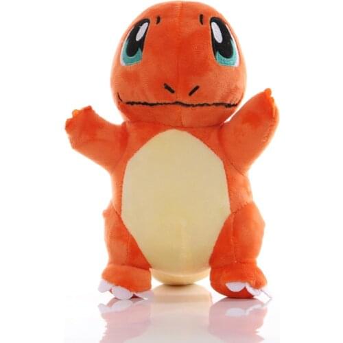 5pcs/lot Charmander Plush Toys Doll Pokemon Charmander Plush Soft Stuffed Cartoon Animals Toys for Kids Children Christmas Gift