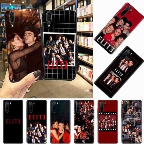 Elite Spanish TV series Phone Case For Huawei honor Mate P 10 20 30 40 i 9 8 pro x Lite smart 2019 nova 5t