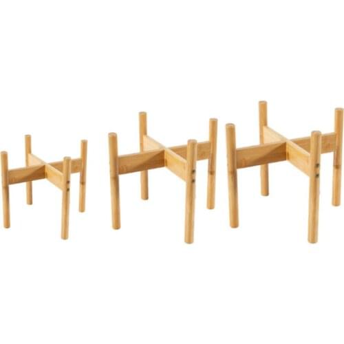 Wooden Flower Stand Window Balcony Desktop Mini Flower Pot Holder Pot Display Stand Flower Pot Rack Plant Pot Shelf Home Decorat