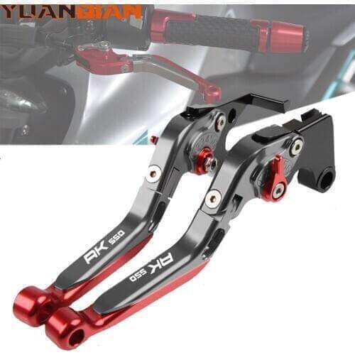 For KYMCO AK550 AK 550 2017 2020 2018 2019 Motorcycle CNC Folding Extendable adjustable Brake Clutch Levers brakes lever AK550