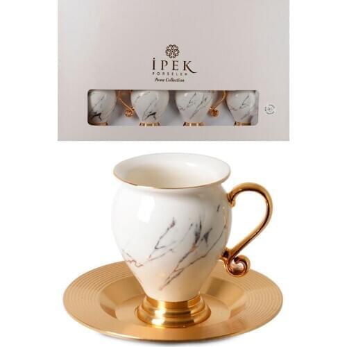 Porcelain Marble Pattern Coffee Cup