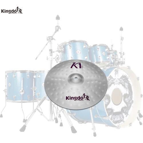 Kingdo K1 series high grade quilaty cheap alloy 10" splash cymbal for drums set