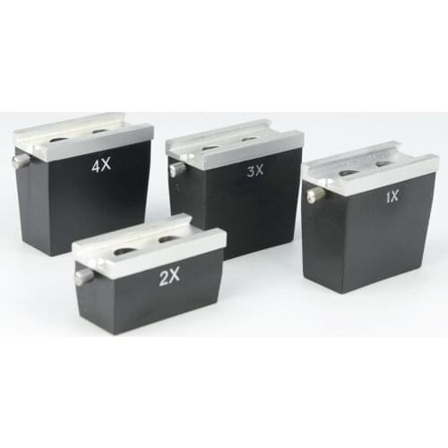 1X 2X 3X 4X Stereo Microscope Objective Lens Optical Binocular Microscope Parts Accessory