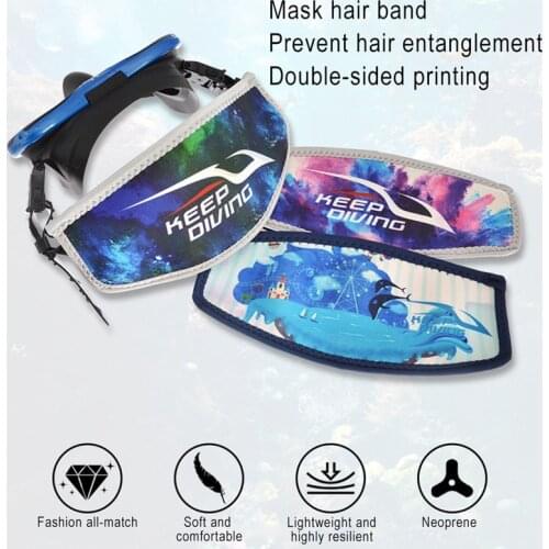 Scuba Diving Mask Strap Cover Snorkeling Underwater Snorkeling Hair Wrapper Protector Fashion Summer Style