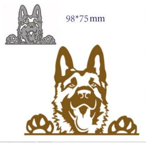 Animal Dog Metal Cutting Dies for Scrapbooking Handmade Mold Cut Stencil New 2021 DIY Card Make Mould Model Craft Decoration