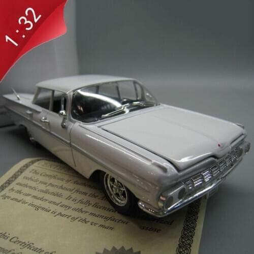 1/32 Scale simulation Diecast metal alloy vintage 1959 vehicle car model Kids toy children gift Collection Toys Souvenir show