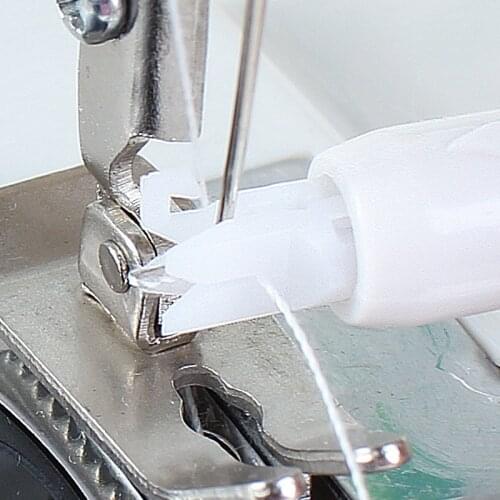 Needle Threader Hand Machine Sewing Automatic Thread Device For Elderly Guide Needle DIY Home Sewing Accessories Threading Tools